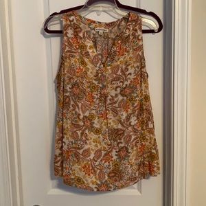 Paisley print blouse